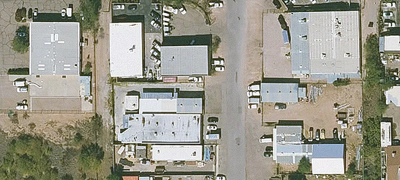 Warehouse with Fenced Yard