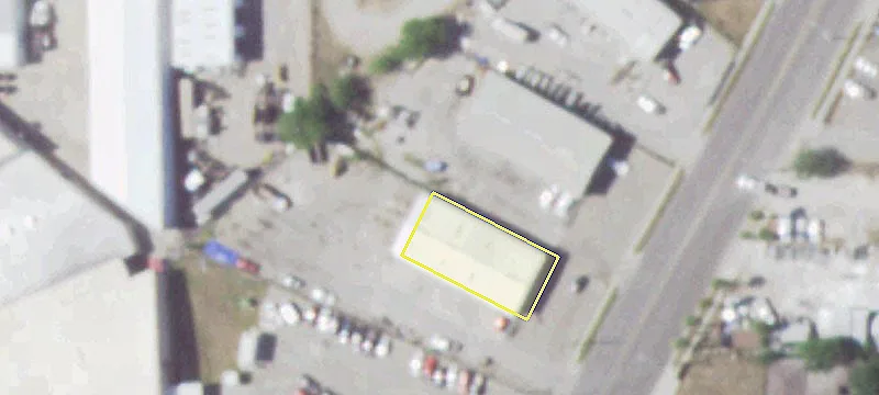 Industrial Warehouse with Fenced Yard