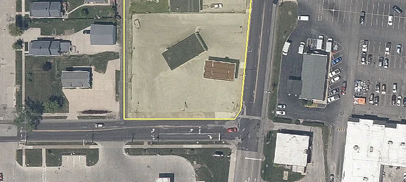 Retail Buildings on Major Artery