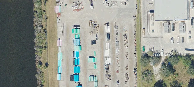 Industrial Warehouse with Fenced Lot