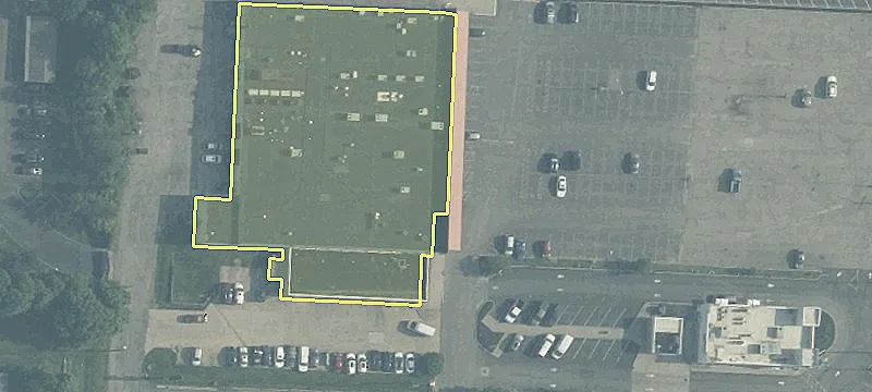 Outlot at Signalized Intersection