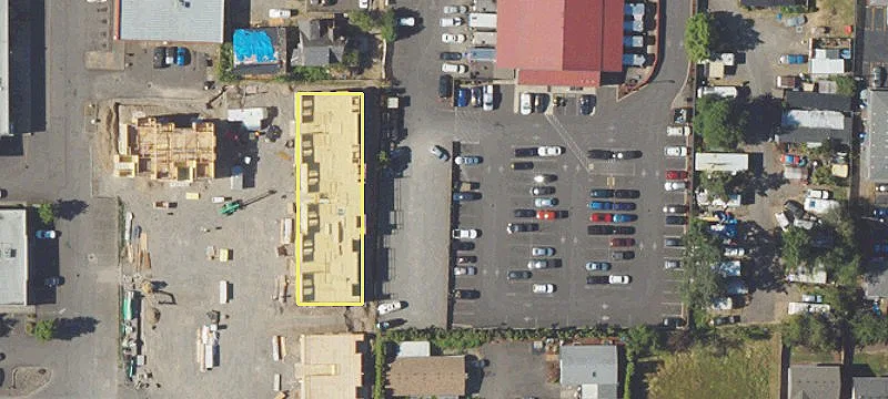 Retail Building Near Food Park