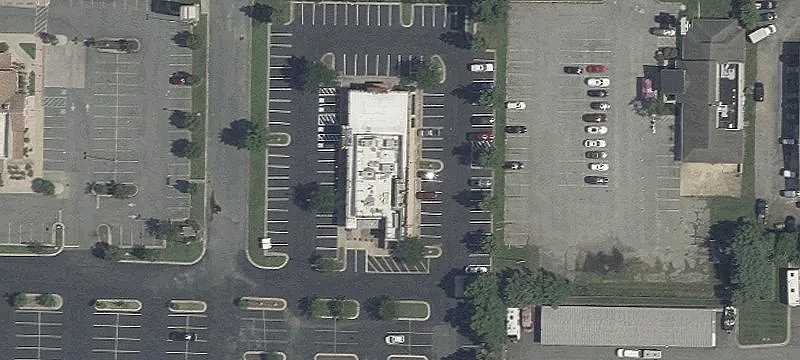 Former Restaurant Building on Highway