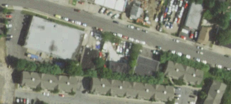 Amityville Warehouse on Corner Lot