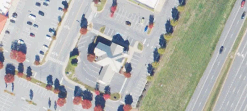 Bank Building with Drive Thru