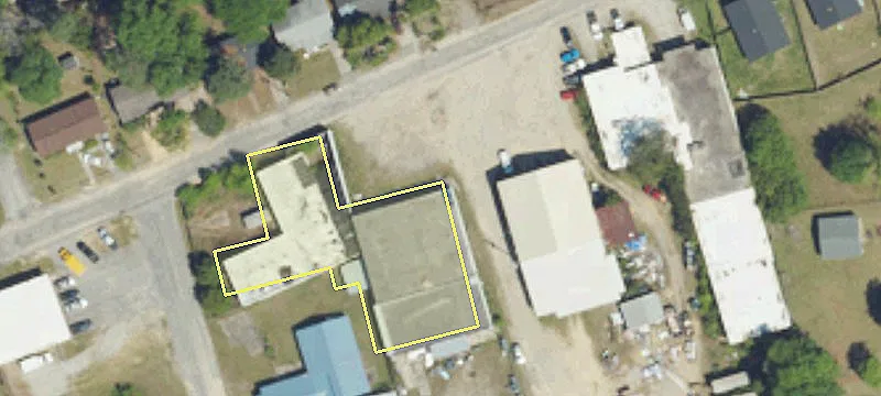 Industrial Warehouse with Fenced Yard
