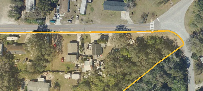 Corner Lot on Highway 98