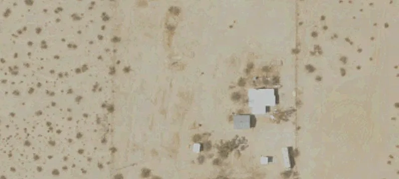 Land with Mountain and Desert Views