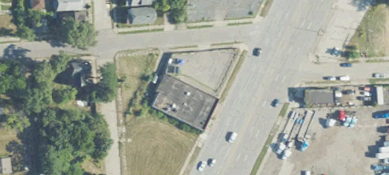 High-Visibility Corner Lot on Gratiot