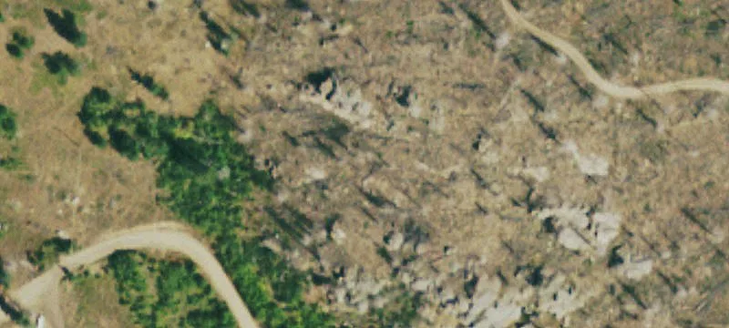 Mountain Land with Water Features