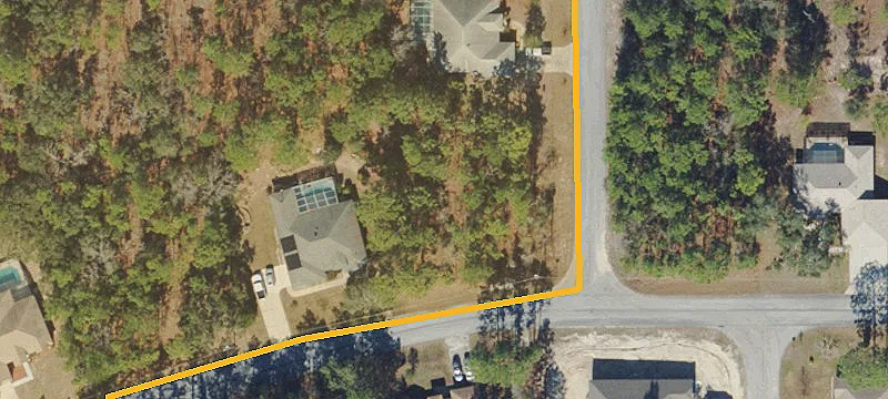 Corner Lot in Sugar Mill Woods