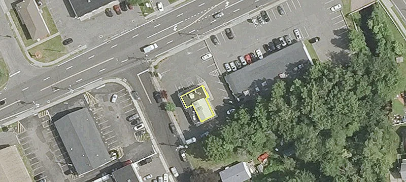 Retail Building on Busy Road