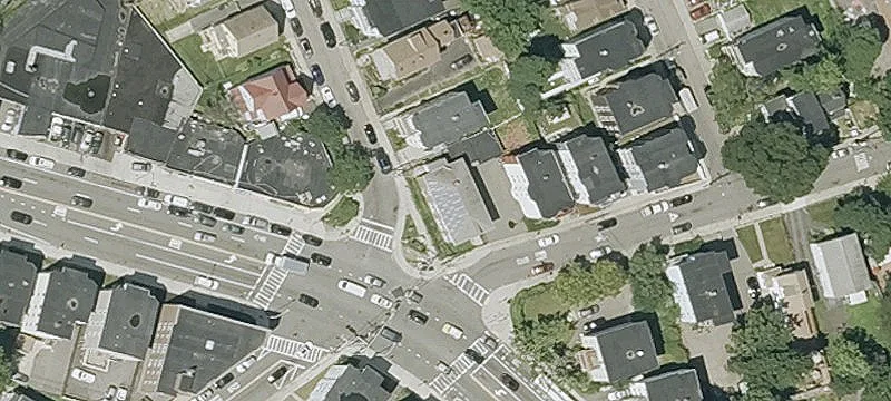 Dorchester Two-Family Brick Building