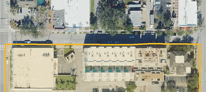 Pie-Shaped Lot in Growing Area