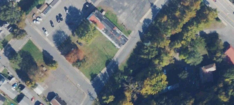 Downtown Keyser Concrete Block Building