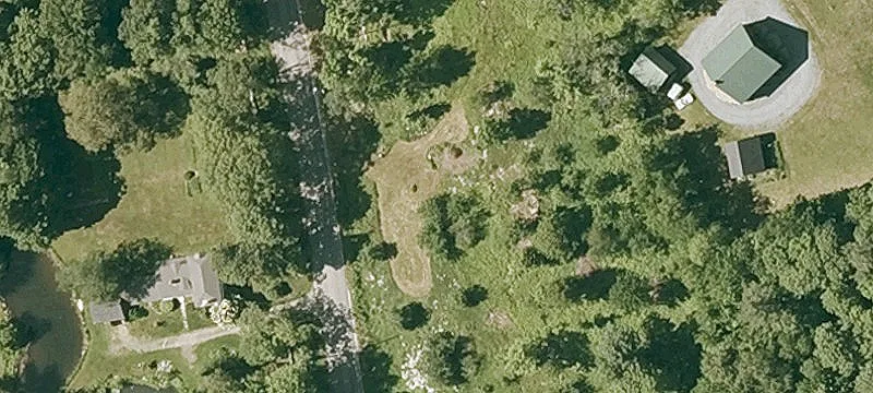 Secluded Land on Quiet Road