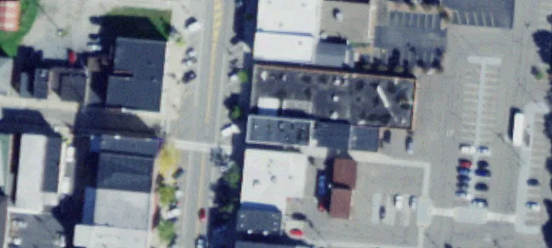 Mixed-Use Building in Business District