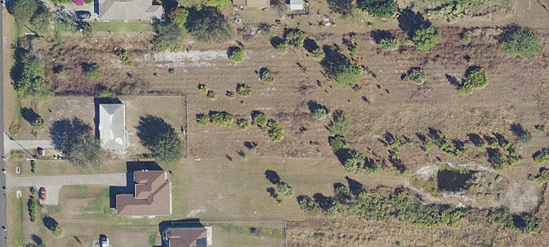 Cleared Land on Wide Canal