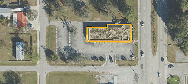 Corner Commercial Lot and Building
