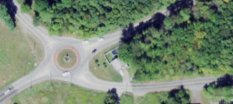 Corner Lot with Non-Residential Zoning