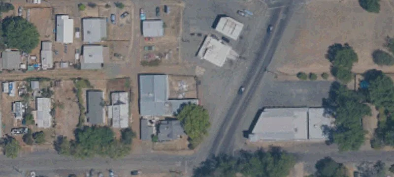 Commercial Building with Fenced Parking