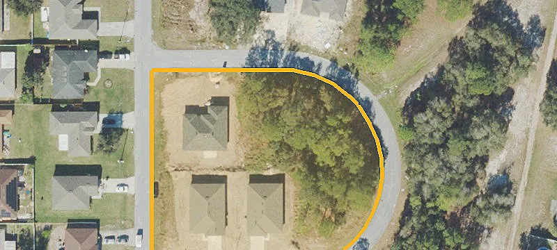 Vacant Lot Ready For Building