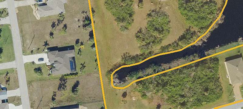 Oversized Canal-Front Rotonda Lakes Lot