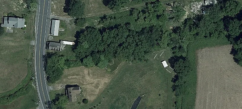 Cleared Land in High-Traffic Area