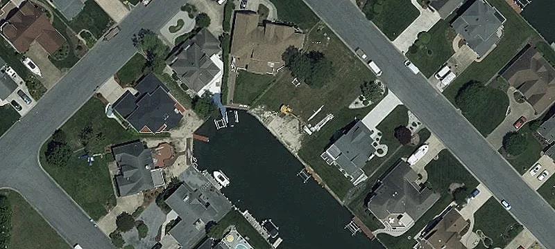 Waterfront Lot with Boat Lift
