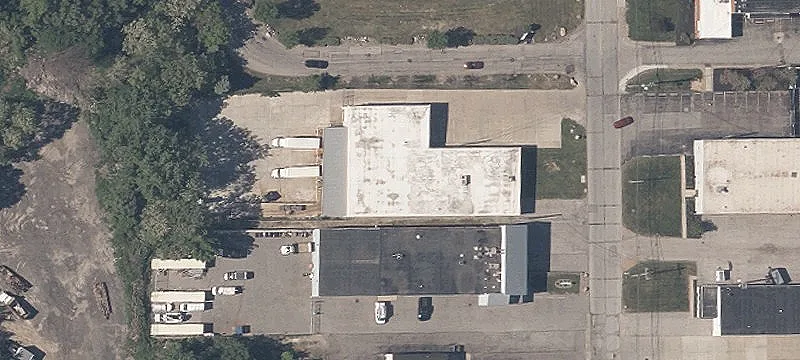 Industrial Warehouse with Gated Yard