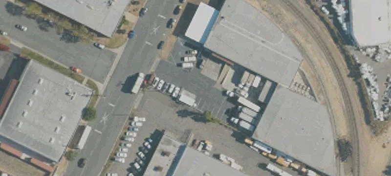 Warehouse with Large Fenced Yard