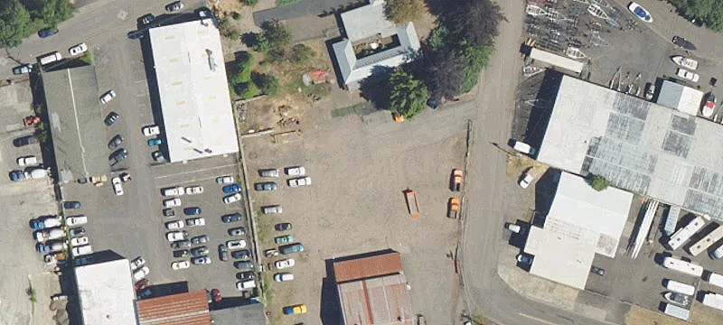 Office with Large Yard Space