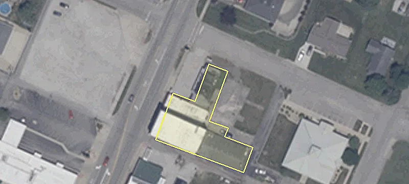 Corner Lot Retail Building