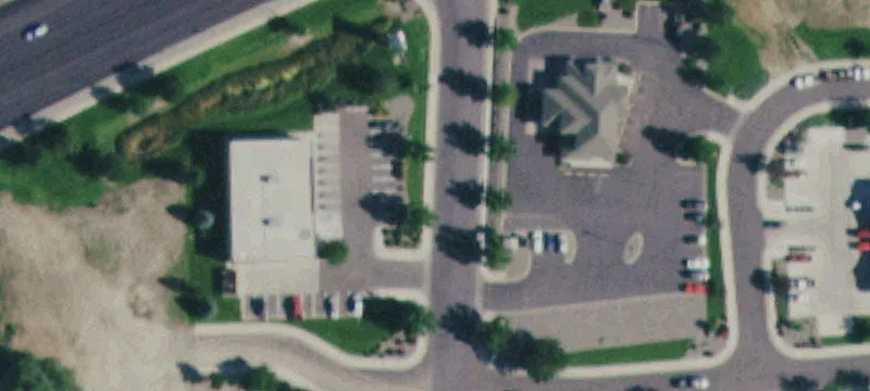 Partially Improved Commercial Land Parcel