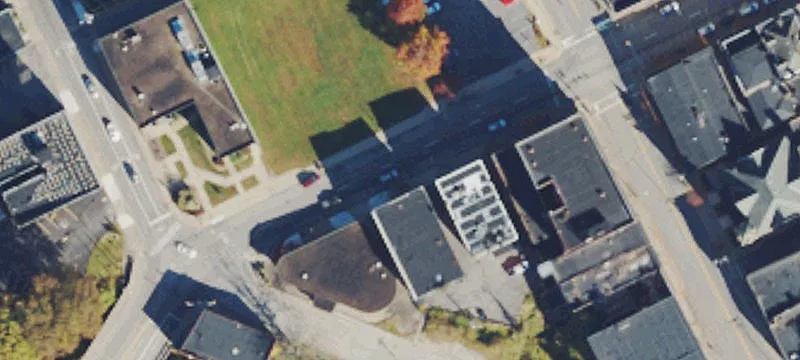 Downtown Office Building with Parking