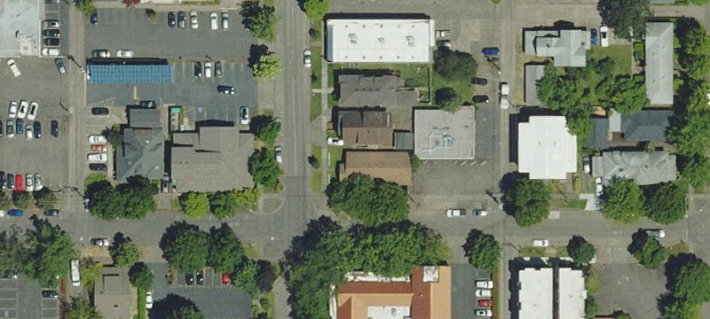 Mixed-Use Building with Office Spaces