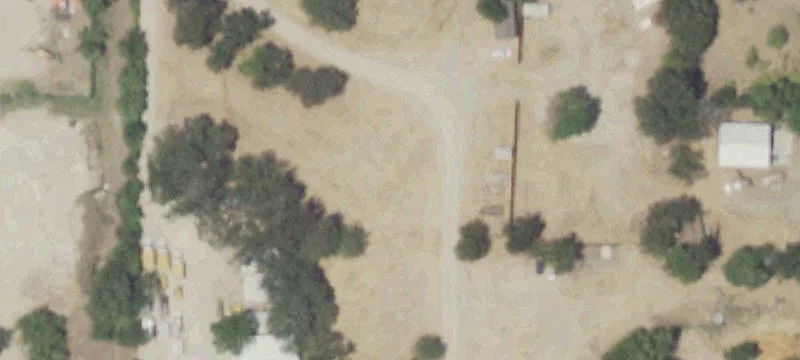 Metal Building with Storage Lot
