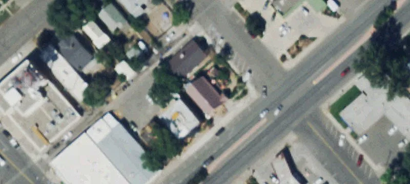 Downtown Montrose Corner Lot Building
