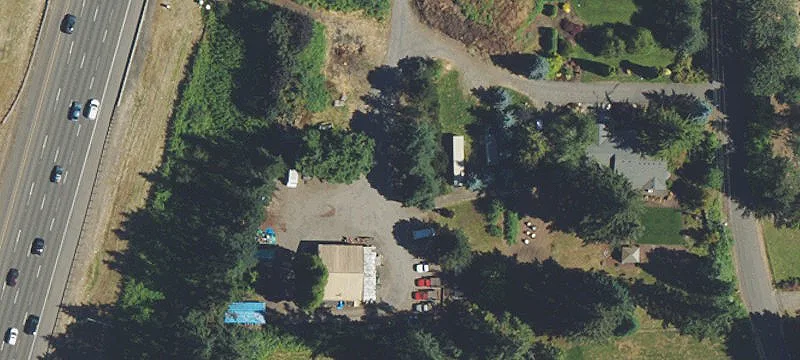 Tualatin Yard with Shop Building