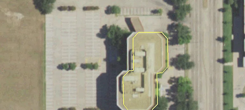 Office Space with Corner Location