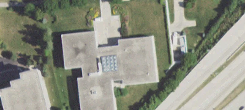 Two-Story Office Building with Garage