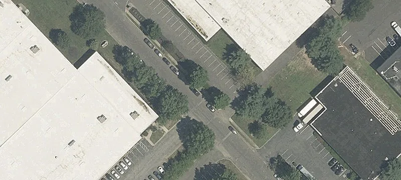 Warehouse with Fenced Lot