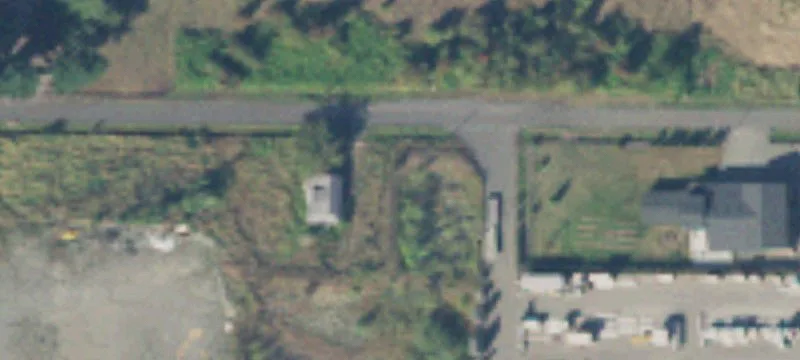 Fenced Yard with Mobile Offices