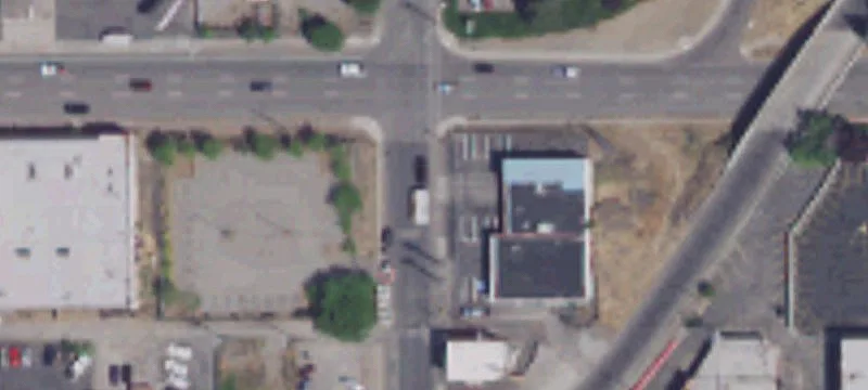 Commercial Building on Three Parcels