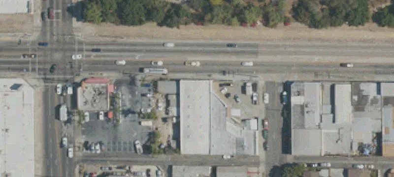 Vacant Industrial Buildings on Slauson Avenue