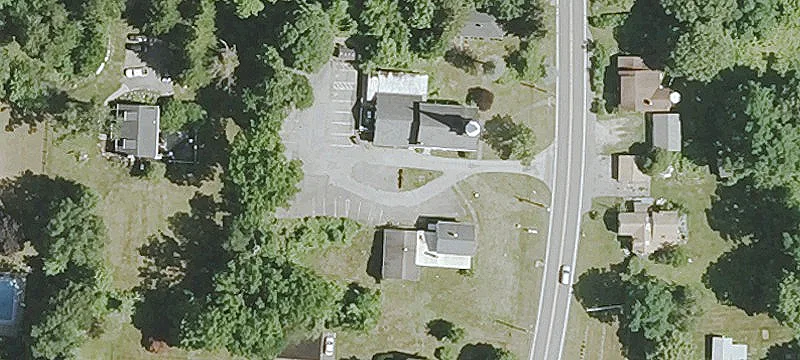 Church with Antique Rectory House