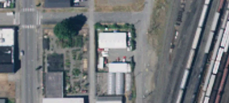 Commercial Buildings on Corner Lot