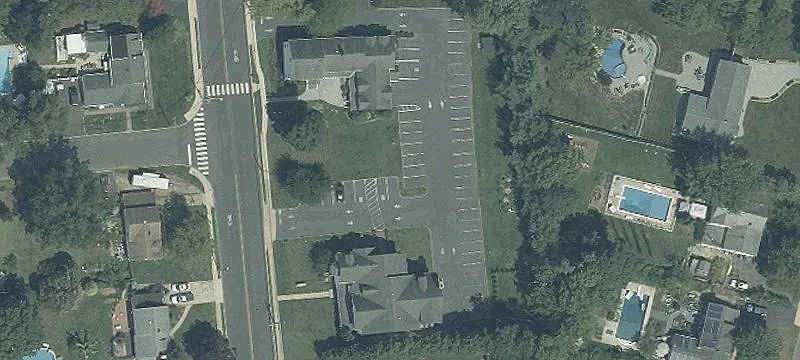 Updated Office Building with Garages