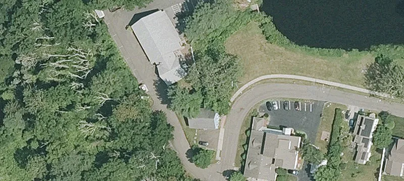 Commercial Building Overlooking Guilford Mill