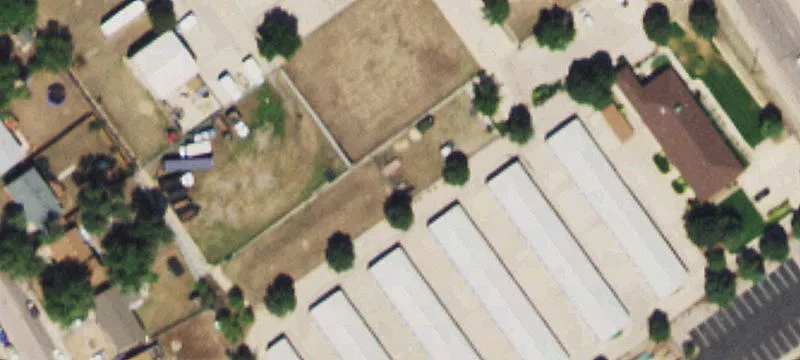 Fenced Commercial Lot For Sale